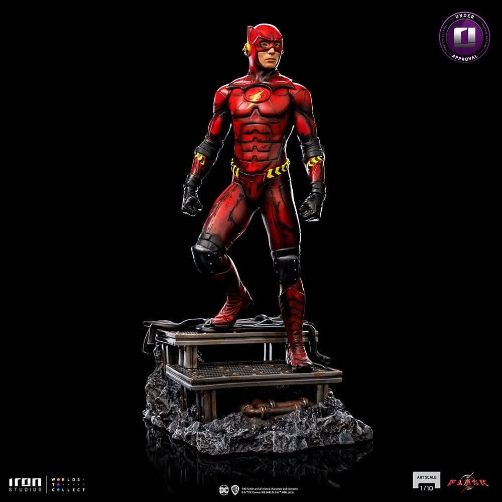 Flash Statue Alternate Version - The Flash Movie - Art Scale 1/10 - Iron Studios