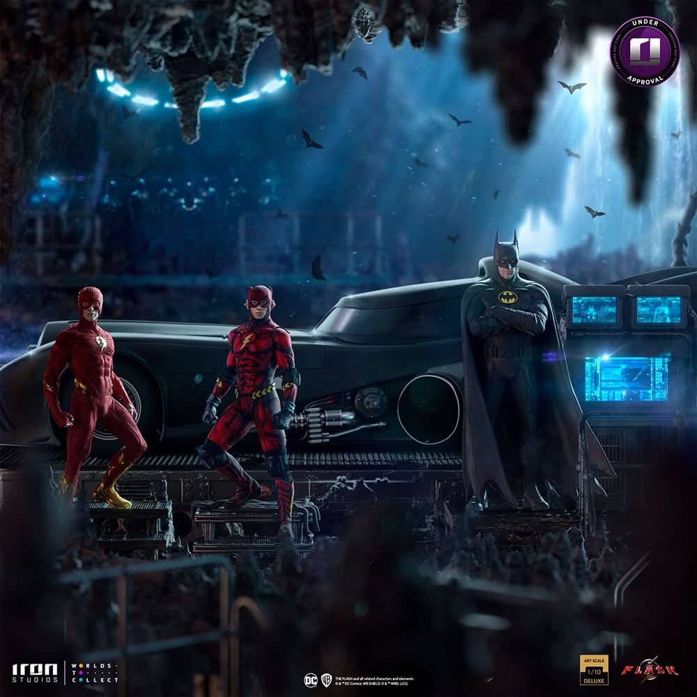 Deluxe Batmobile - The Flash Movie - Art Scale 1/10 - Iron Studios