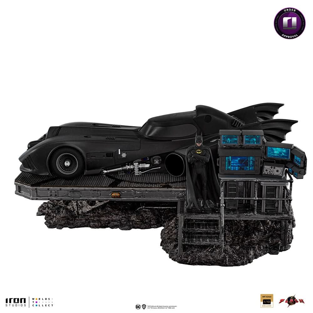 Deluxe Batmobile - The Flash Movie - Art Scale 1/10 - Iron Studios