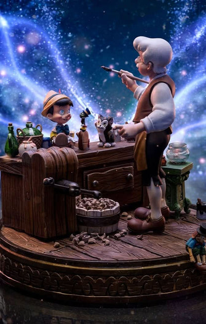 Pinocchio Deluxe Statue - Disney 100th - Pinocchio - Art Scale 1/10 - Iron Studios