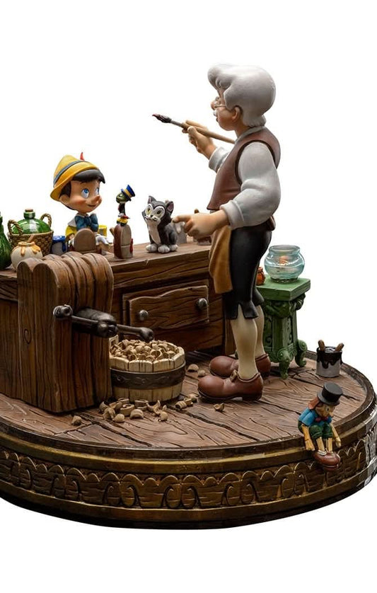 Pinocchio Deluxe Statue - Disney 100th - Pinocchio - Art Scale 1/10 - Iron Studios