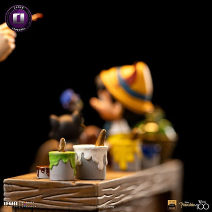 Pinocchio Deluxe Statue - Disney 100th - Pinocchio - Art Scale 1/10 - Iron Studios