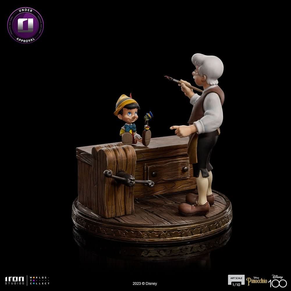 Pinocchio Statue - Disney 100th - Pinocchio - Art Scale 1/10 - Iron Studios