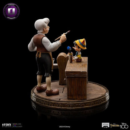 Pinocchio Statue - Disney 100th - Pinocchio - Art Scale 1/10 - Iron Studios