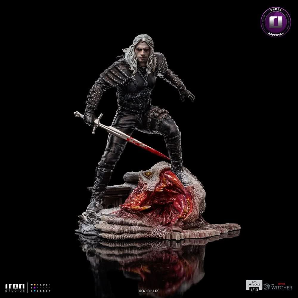 Geralt of Rivia Statue - The Witcher - BDS Art Scale 1/10