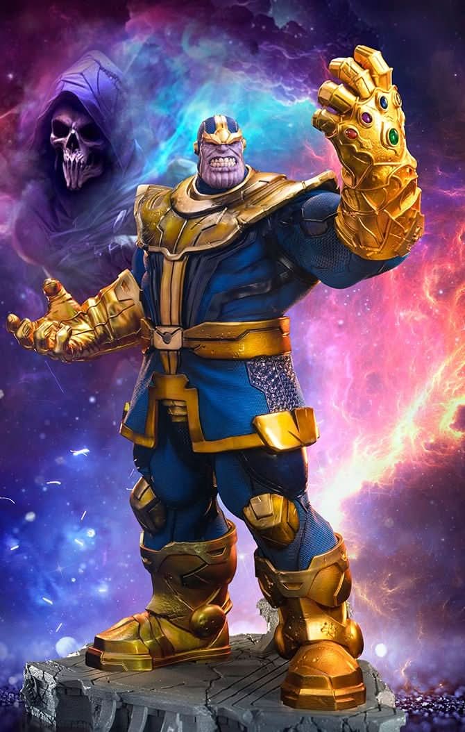 Thanos Statue - Infinity Gauntlet Diorama - BDS Art Scale 1/10 - Iron Studios