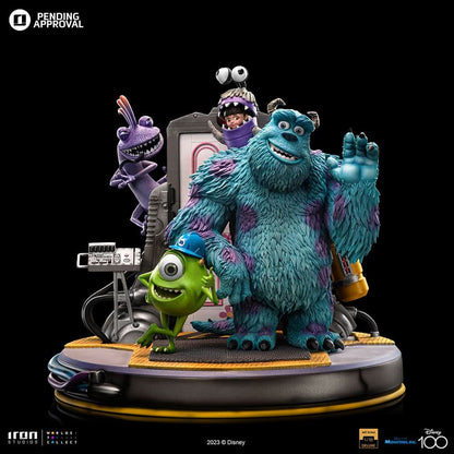 Statue Monsters Inc. Diorama Deluxe - Disney 100th - Monsters Inc. - Art Scale 1/10 - Disney Classics