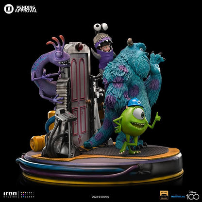 Statue Monsters Inc. Diorama Deluxe - Disney 100th - Monsters Inc. - Art Scale 1/10 - Disney Classics