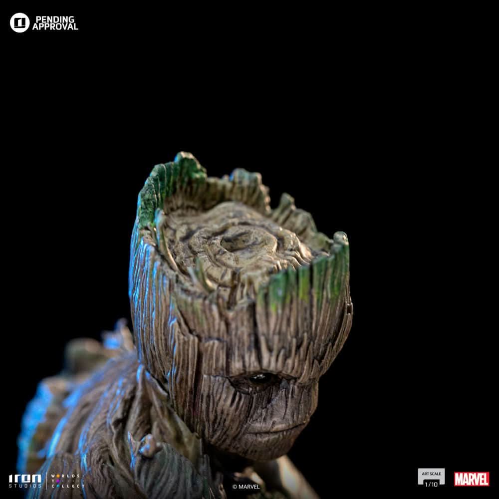 Groot Statue - Guardians of the Galaxy 3 - Art Scale 1/10 - Iron Studios