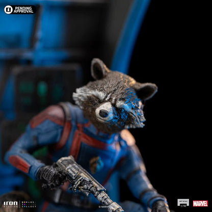 Rocket Raccoon Statue - Guardians of the Galaxy 3 - Art Scale 1/10 - Iron Studios