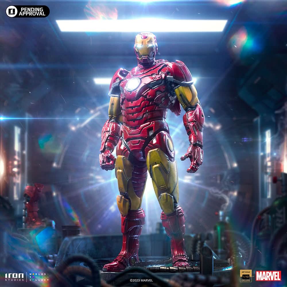 Iron Man Unleashed Statue - Marvel Comics - Art Scale 1/10 - Iron Studios
