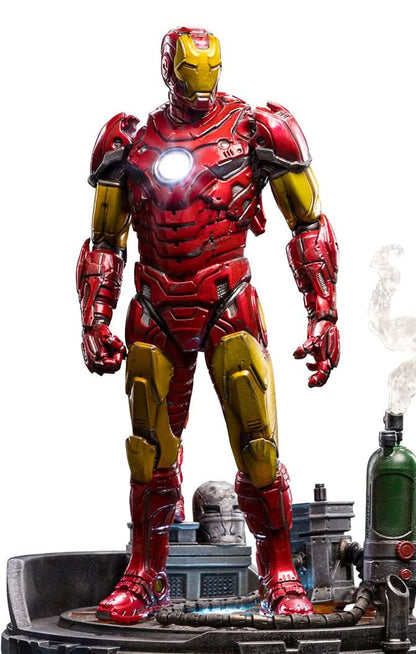 Iron Man Unleashed Statue - Marvel Comics - Art Scale 1/10 - Iron Studios