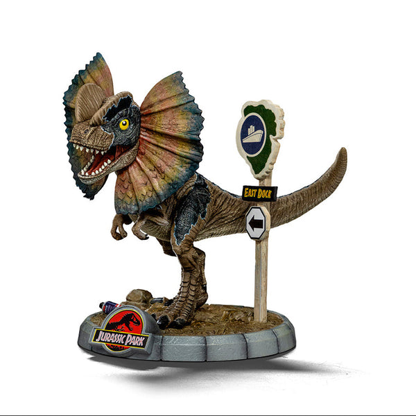 Dilophosaurus Figure - Jurassic Park - Mini Co.