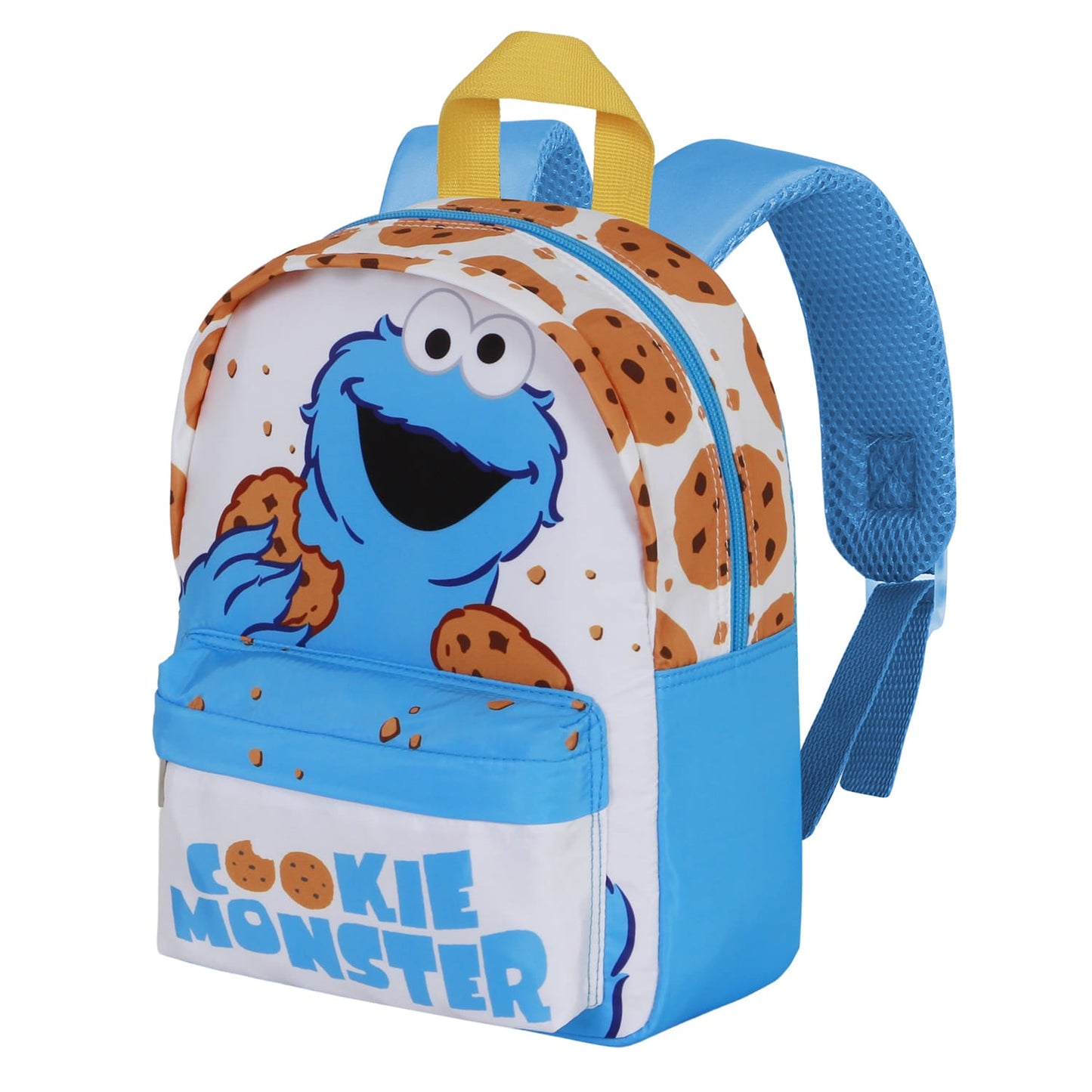 Sac à Dos Préscolaire Joy 1, rue Sésame « Macaron Cookie » – Blanc