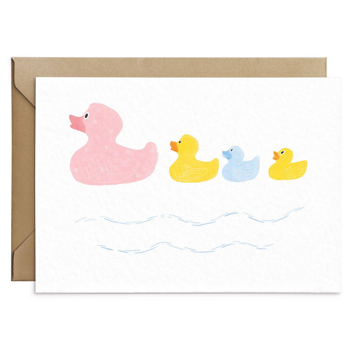 Duck Family Greeting Card