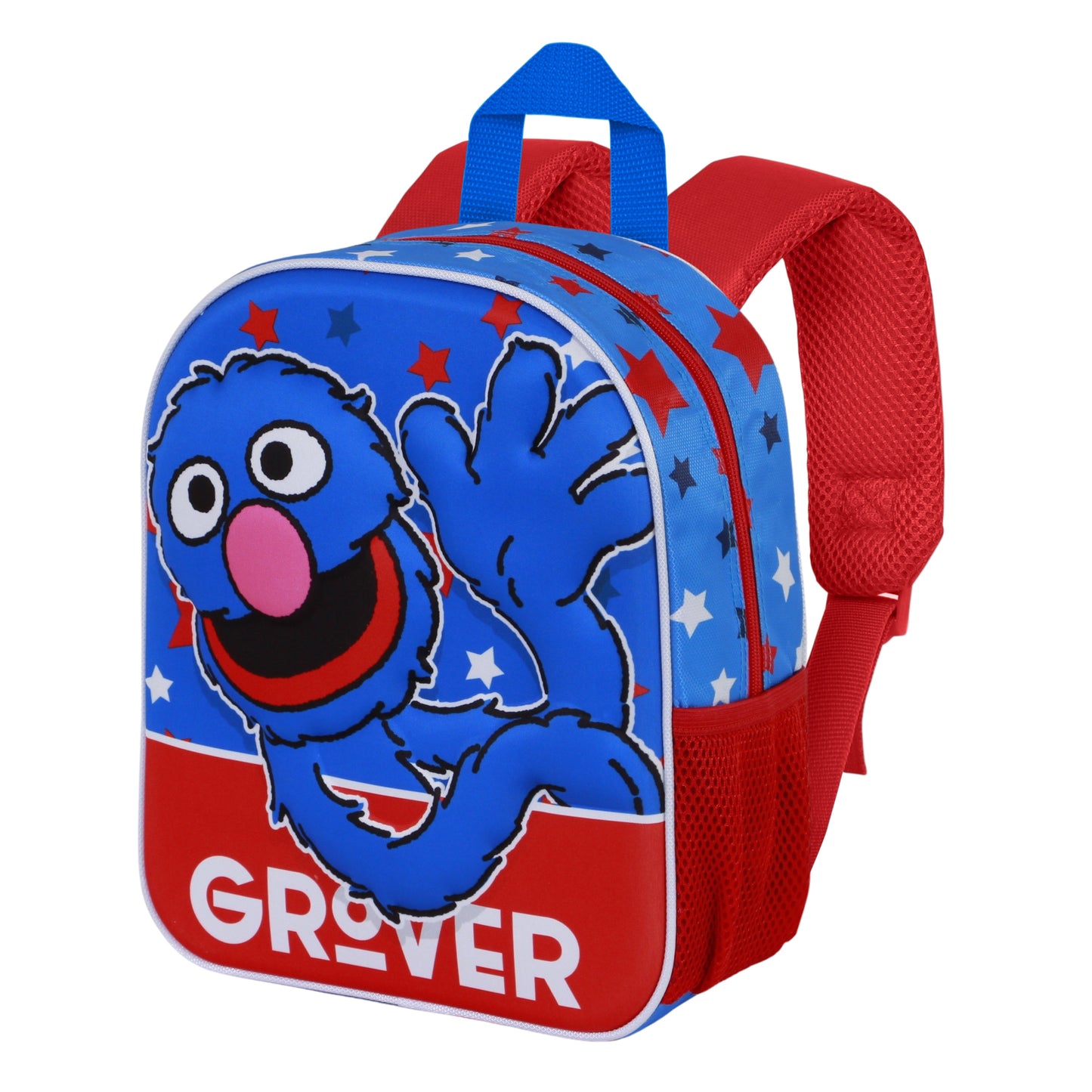 Sac à Dos 3D Elite 1, rue Sésame « Super Grover 2.0 Hello »