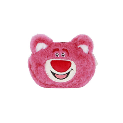Porte-Monnaie Pill Plush Disney « Ours Lotso Strawberry » – Rose