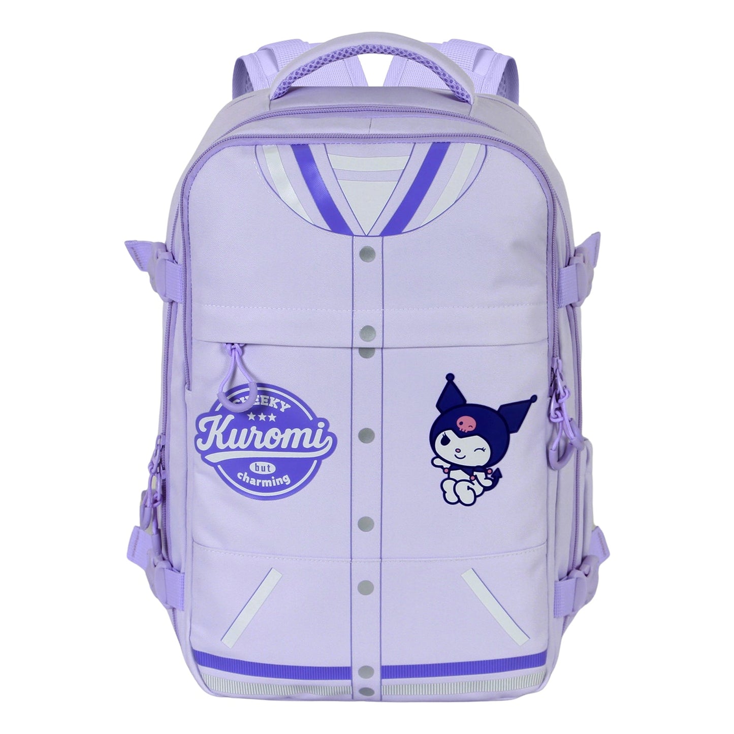 Sac à Dos Mercury 2.0 Voyage Cabine Avion 40x20x25cm Hello Kitty « Kuromi Varsity »
