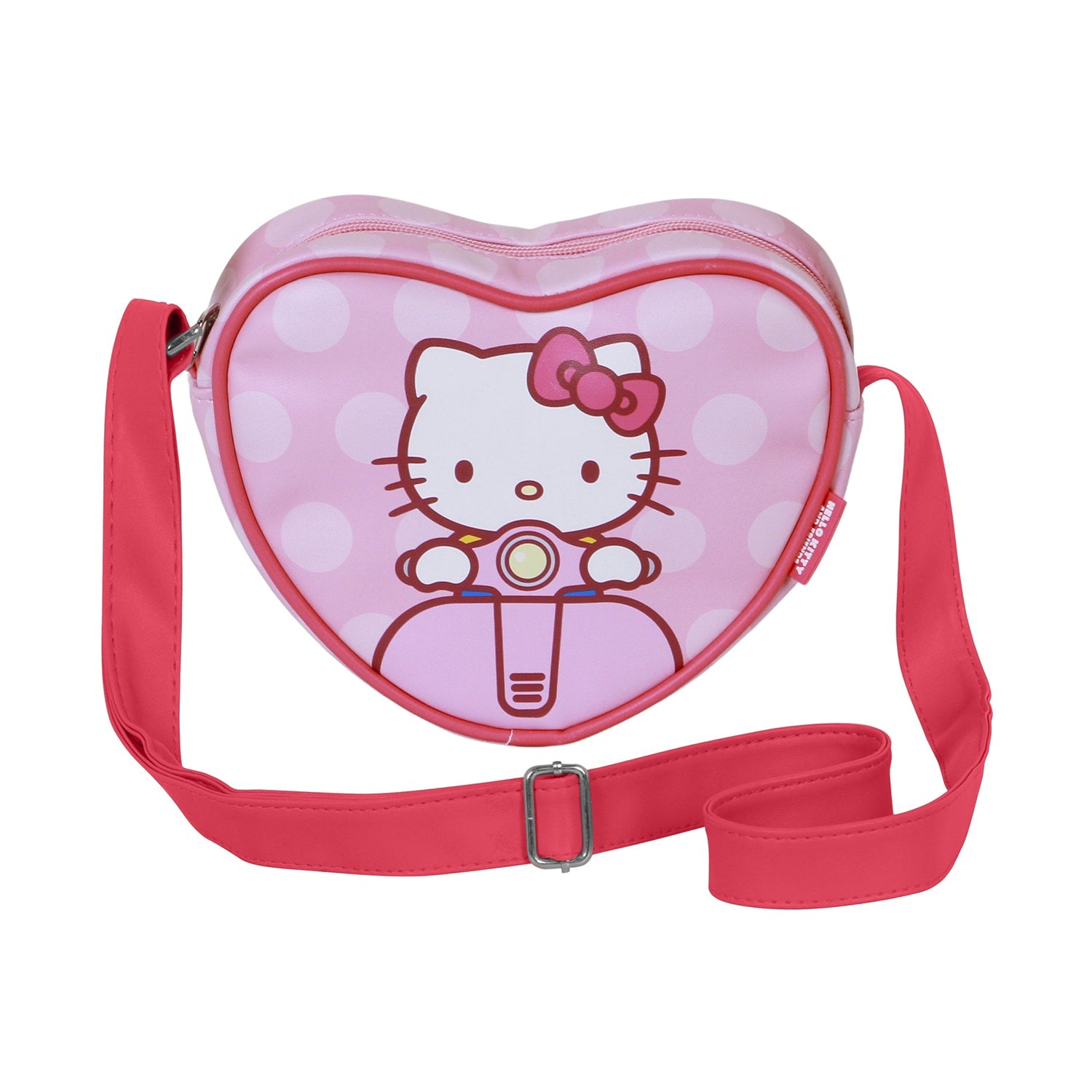 Sac à Bandoulière Coeur Casual Hello Kitty « Moto »