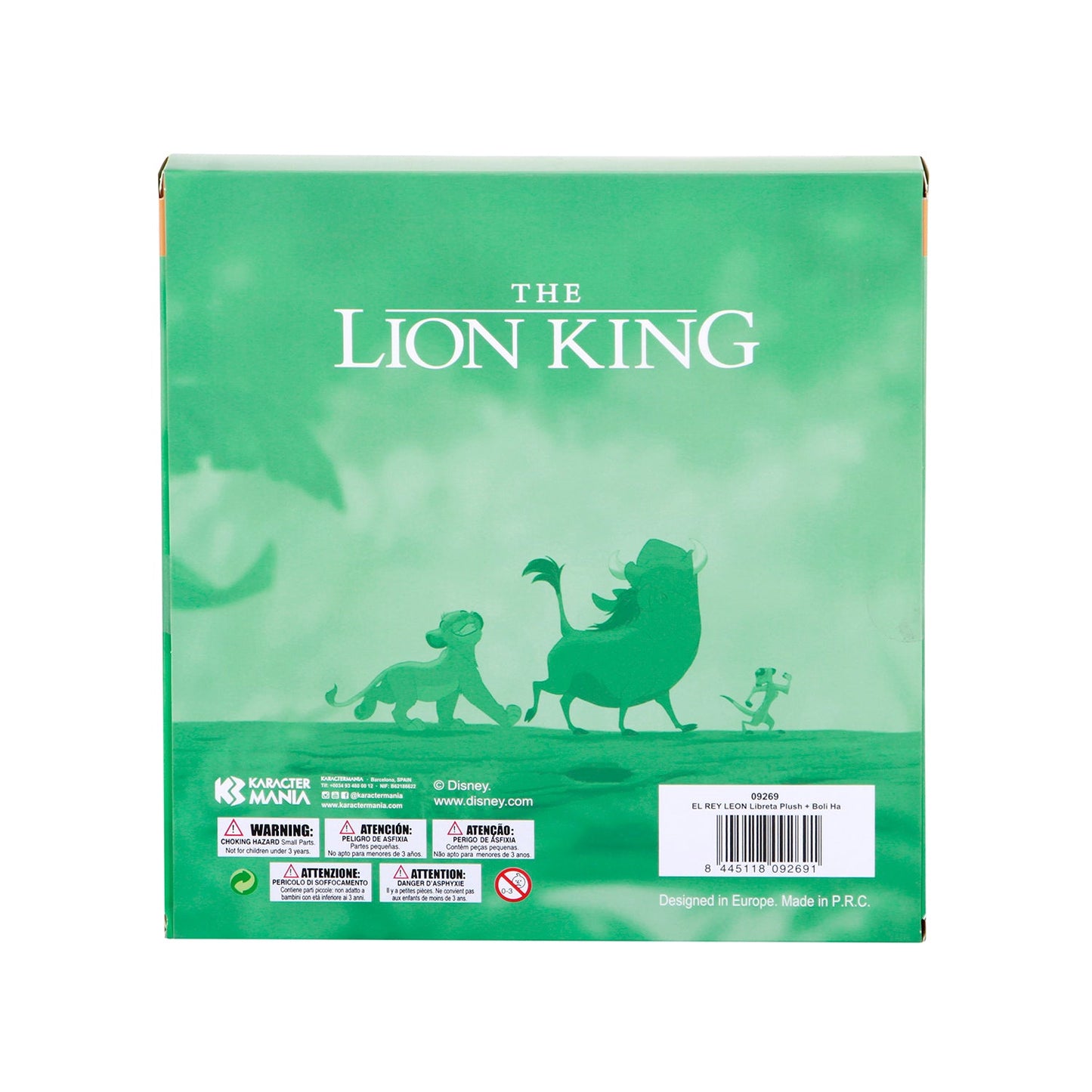 Coffret Journal + Stylo 6 Couleurs Disney Le Roi Lion « Sit »
