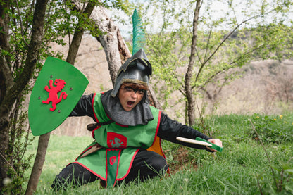 Kamelot Green Shield With Lion S