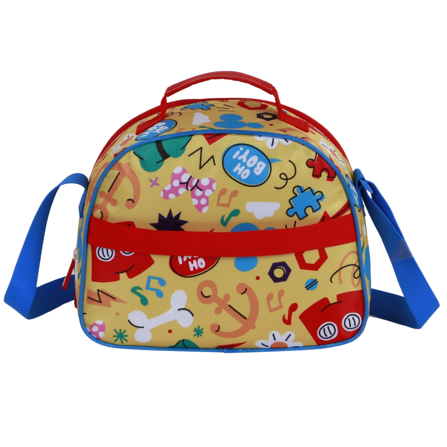 Sac Repas 3D Disney Mickey Mouse « Boy » – Jaune