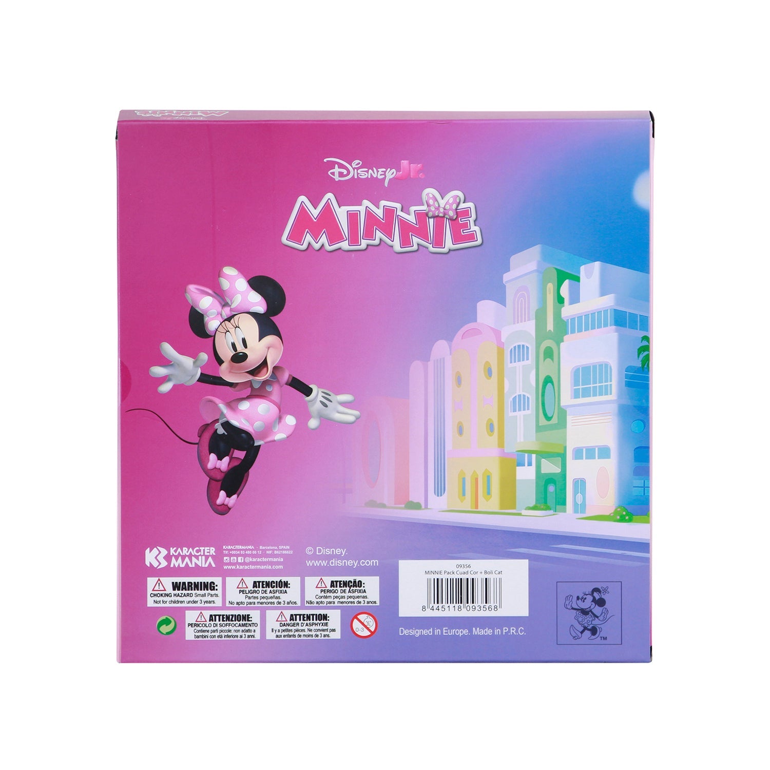 Coffret Journal + Stylo 6 Couleurs Disney Minnie Mouse « Cat »