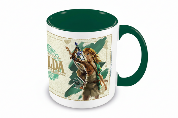 Mok met de tekst "The Legend of Zelda" - Link Unleashed