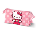 Trousse Triple Hello Kitty « Moto »