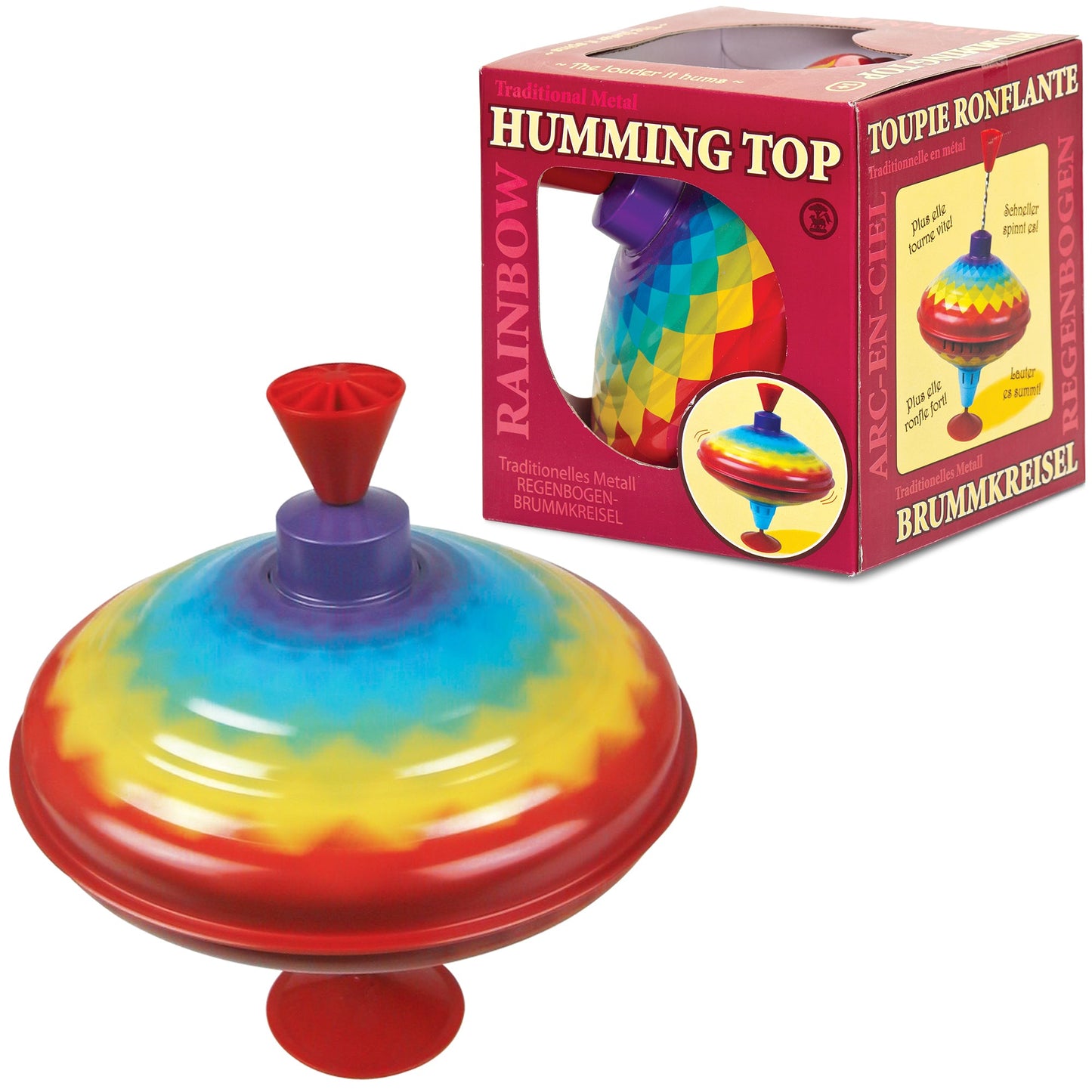 RAINBOW SPINNING TOP