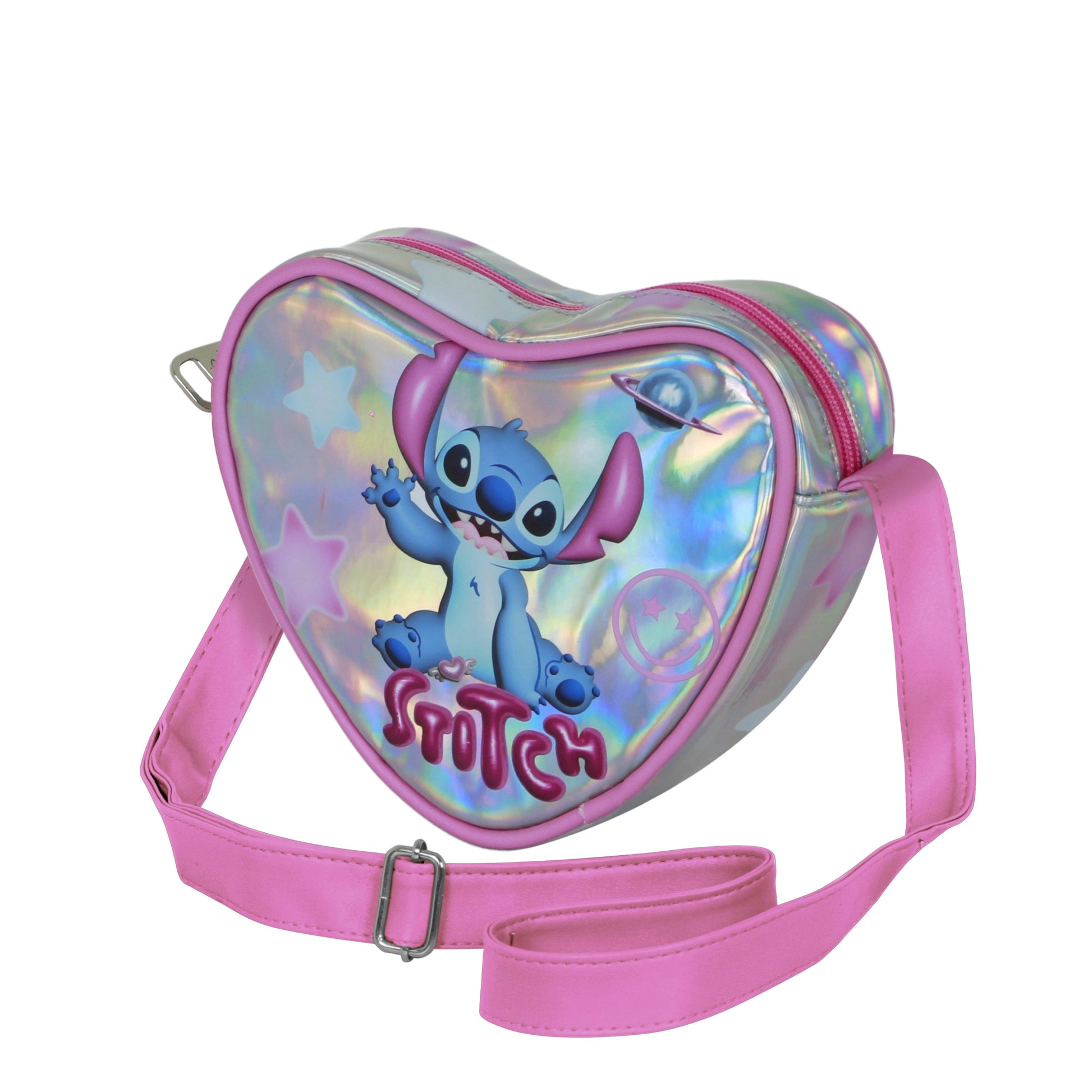 Sac à Bandoulière Coeur Casual Disney Lilo & Stitch « Cosmic »