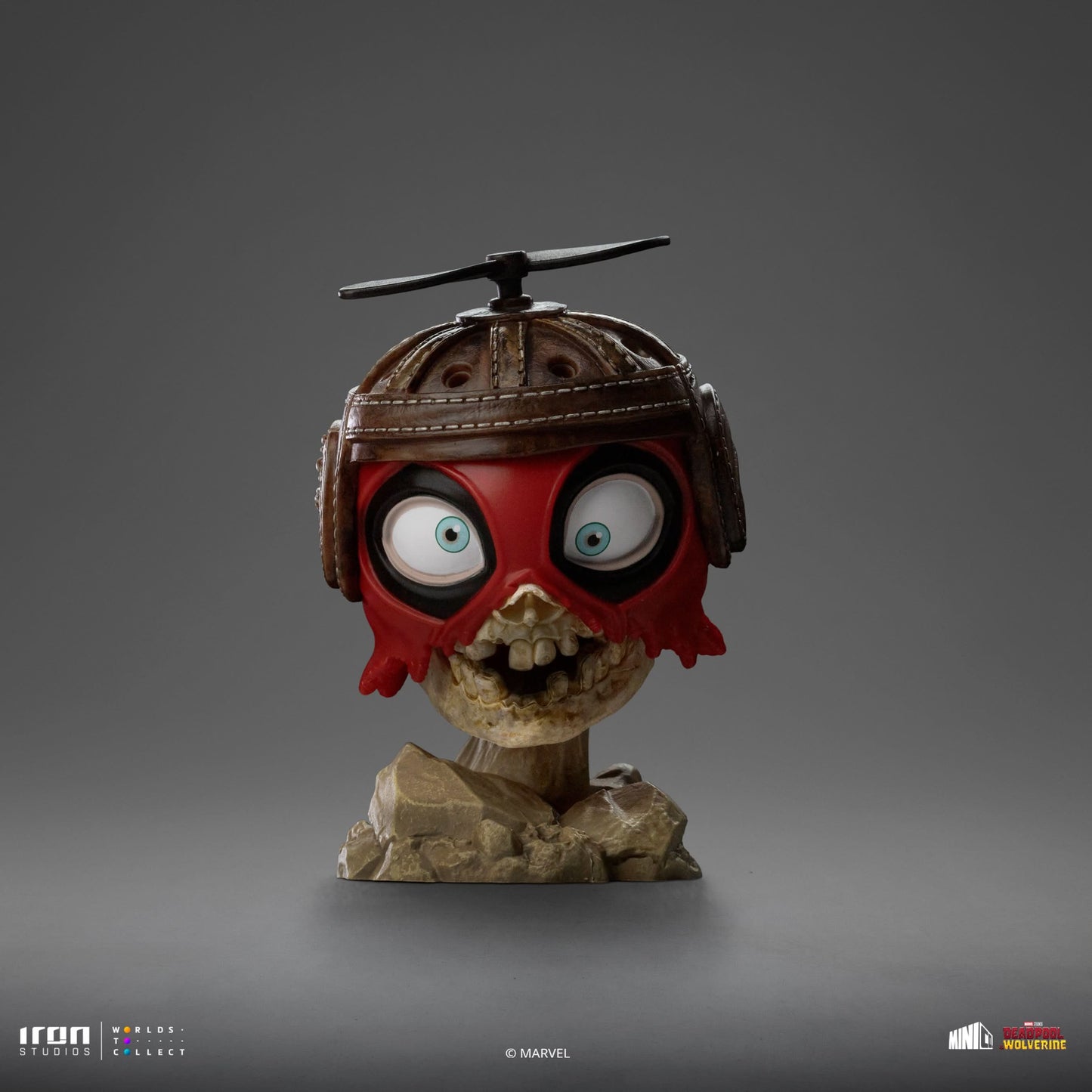 Deadpool, Wolverine, and Headpool (Unmasked) Statue - Deadpool & Wolverine - Minico - Iron Studios