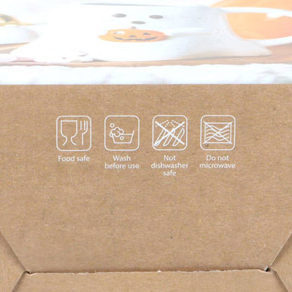 Ghost Mug with Pumpkin