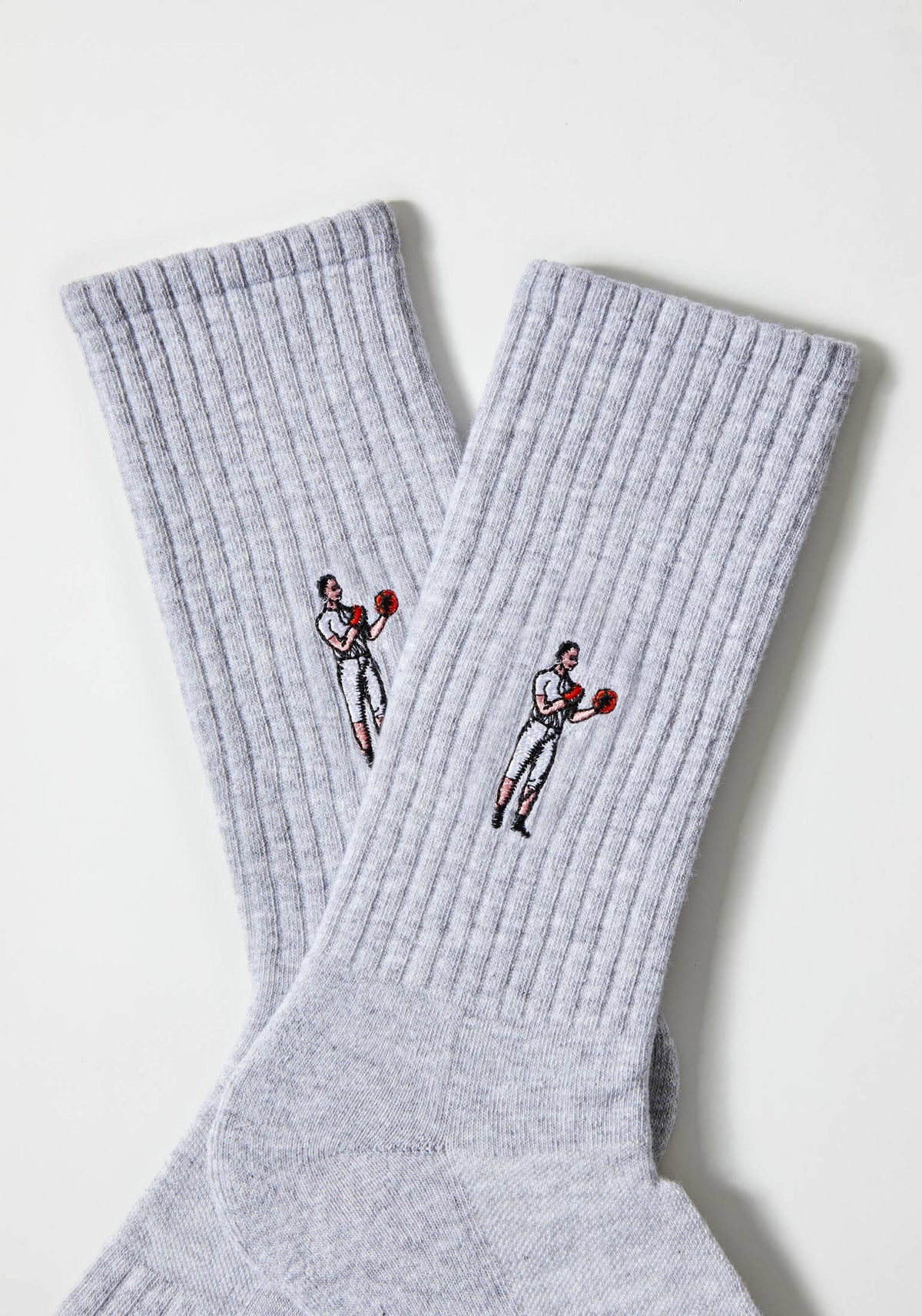Embroidered BeBoxer Sports Socks