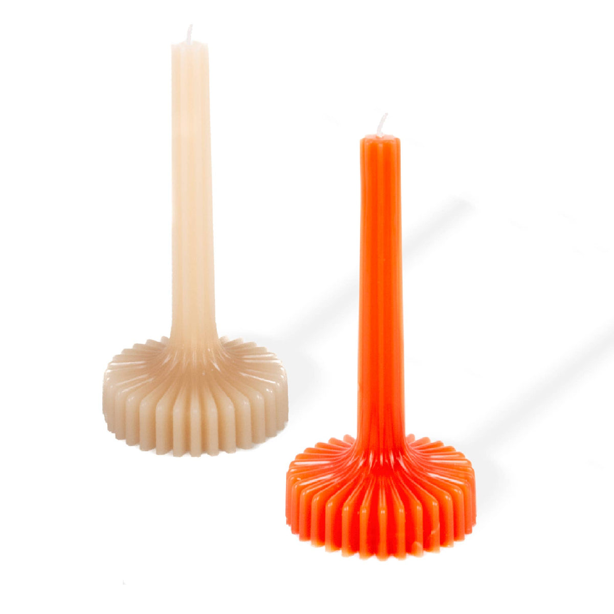 Orange Decorative Candle S2 High