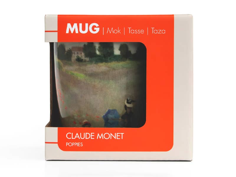 Claude Monet Mug - Poppy Field
