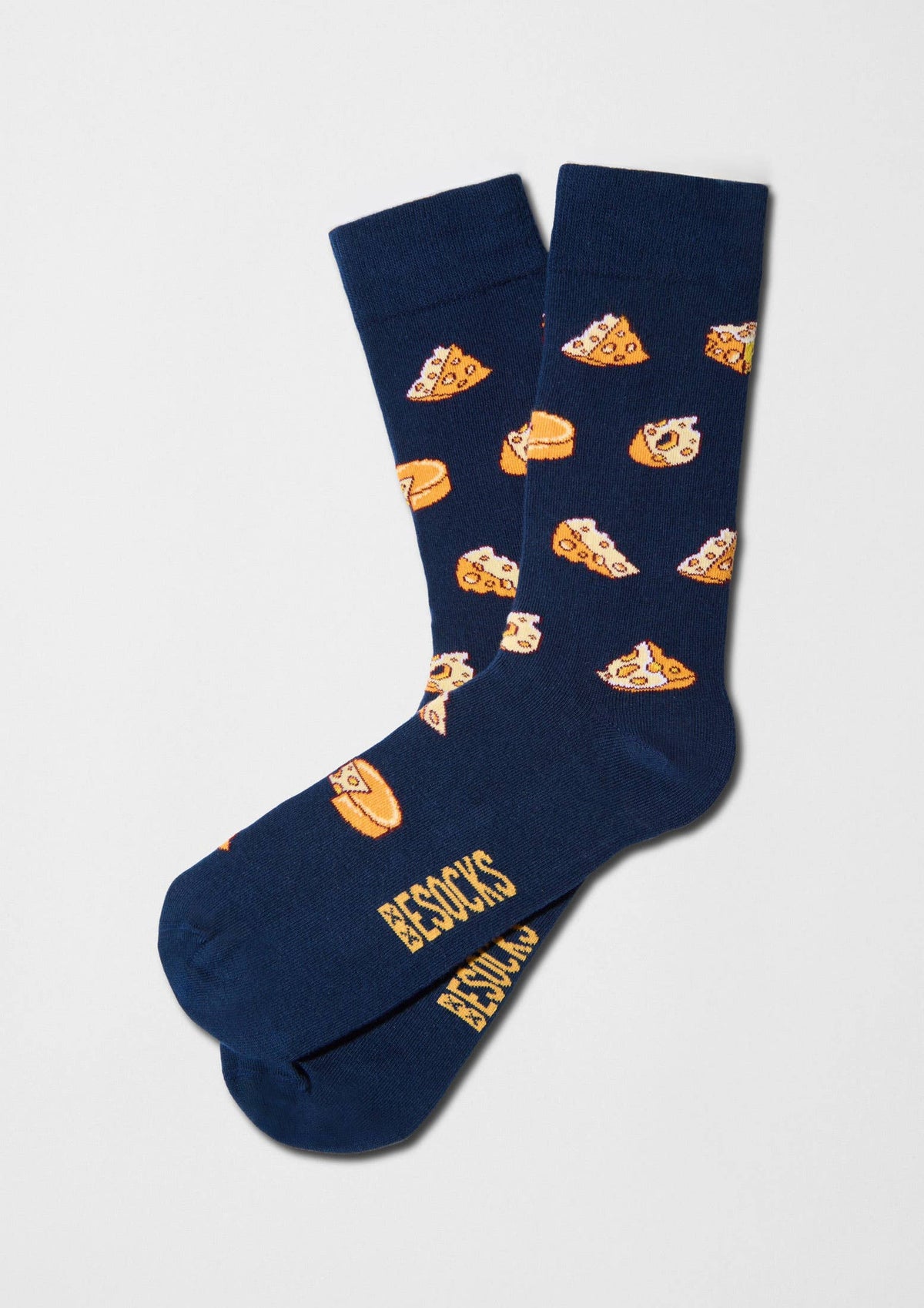 BeCheese Navy - Chaussettes 100 % coton biologique: Azul / 41/46