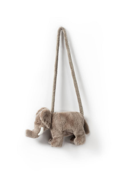 Sac bandoulière peluche enfant éléphant