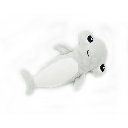 Peluche Ptipotos Maman et Bébé Requin Marteau - Gris Clair