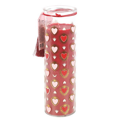 Sacred Hearts Scented Tube Candle - Black Fig