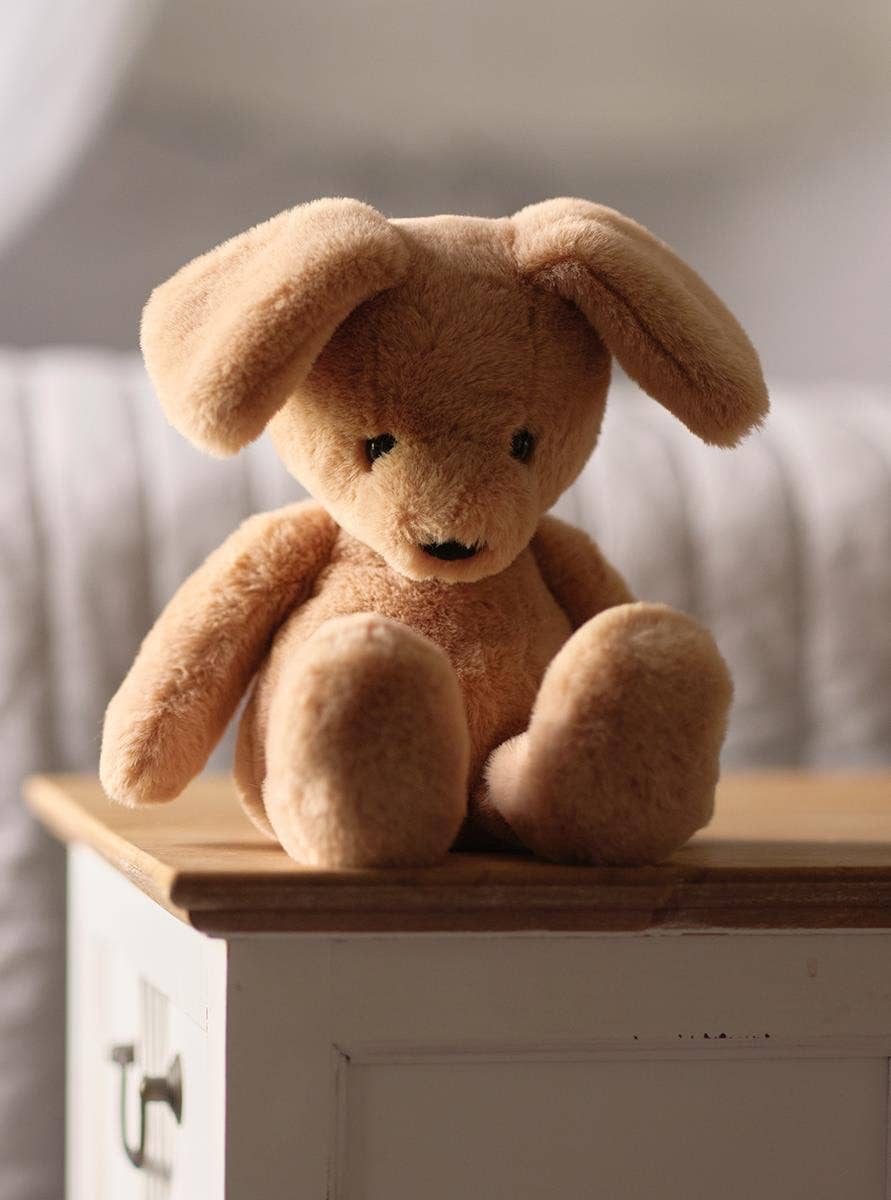 Bear & Me Ruff the Puppy Plush Toy, Oat Brown