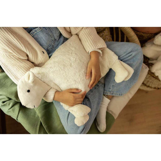 Bear-shaped pine cushion