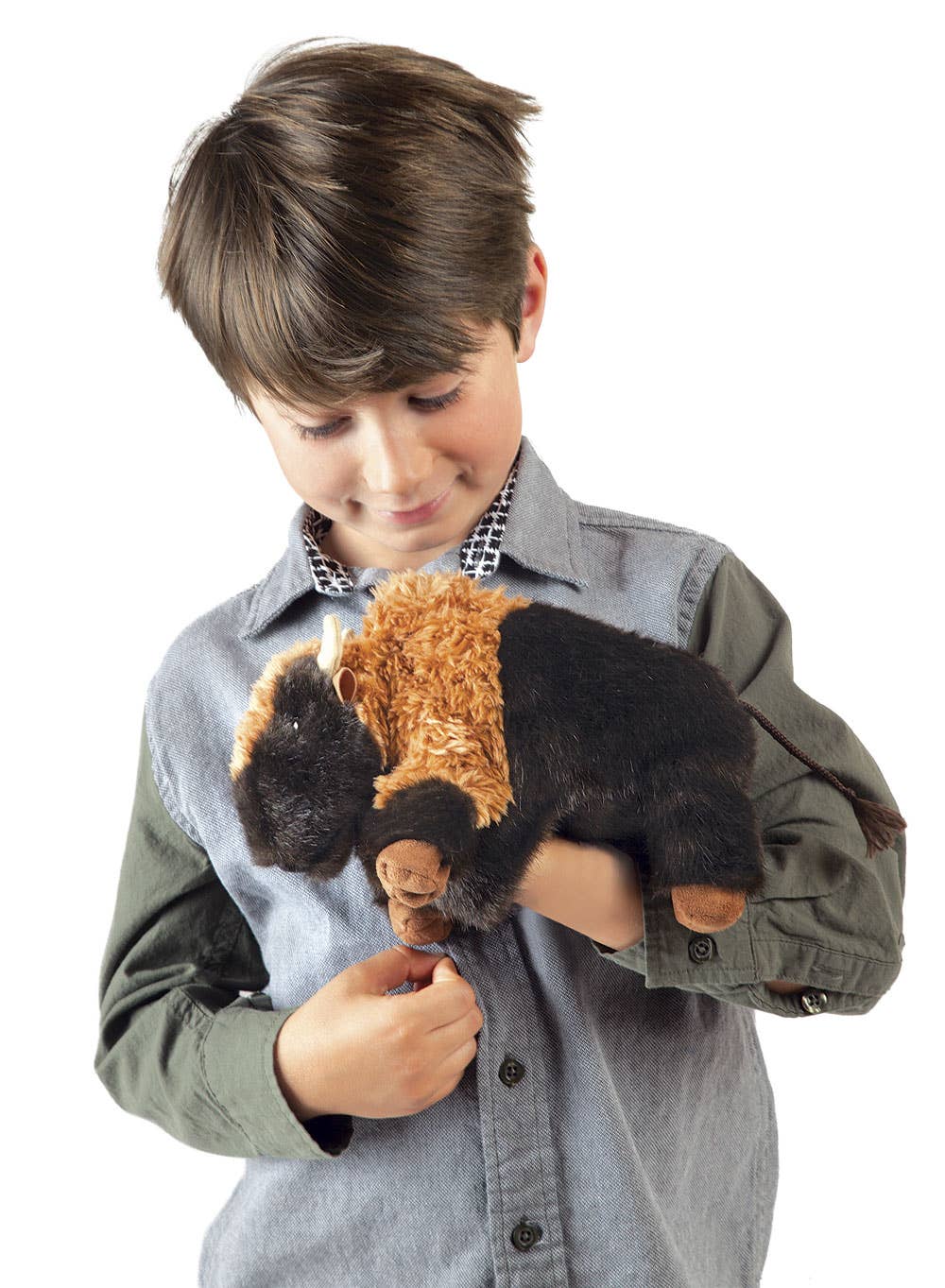 Little Bison Hand Puppet