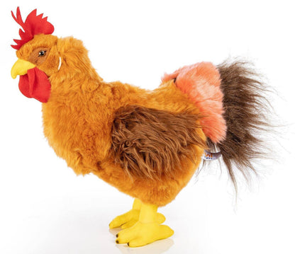 Brown Rooster Plush Toy