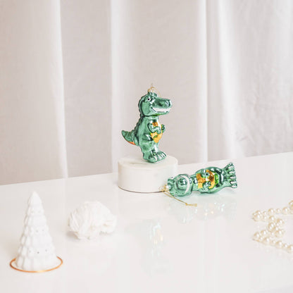 T-Rex Dinosaur Christmas Ball