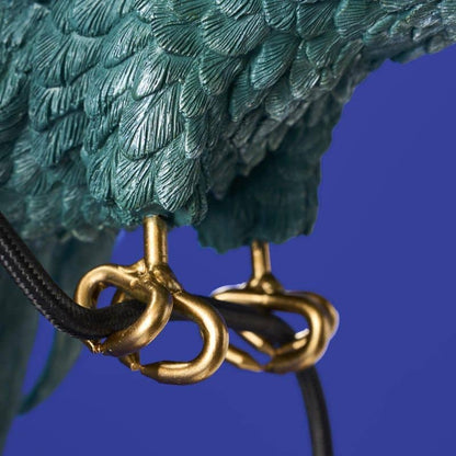 Turquoise Parrot Ceiling Light