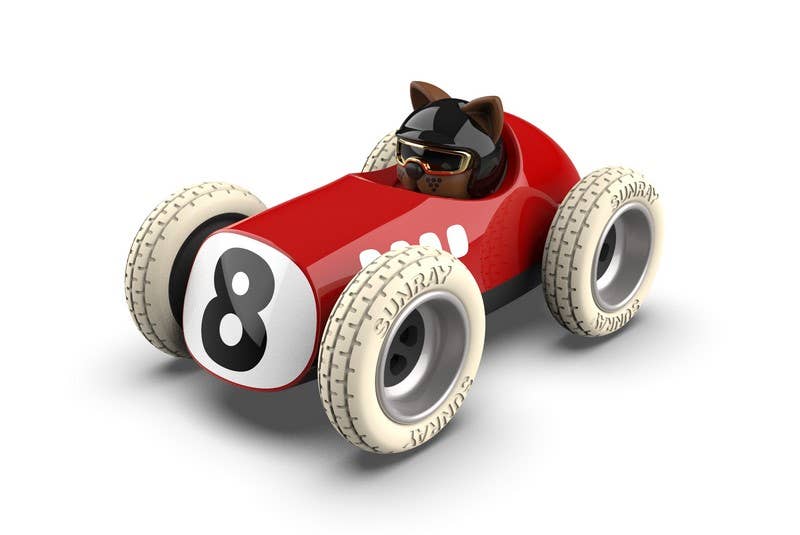 Voiture Egg Karlos - Hardy - Rouge | Playforever