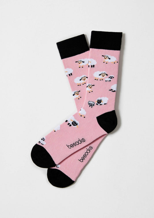 BeSheep Rose - 100% Organic Cotton Socks