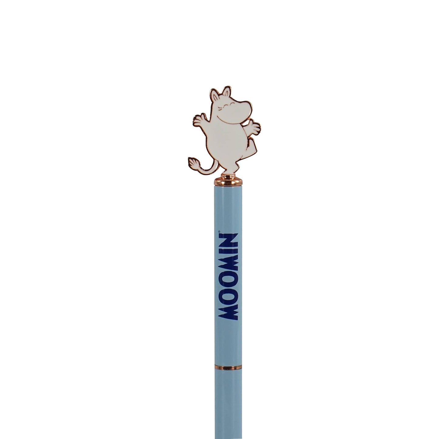 2D metalen penstopper - Moomin (Moomintroll) blauw