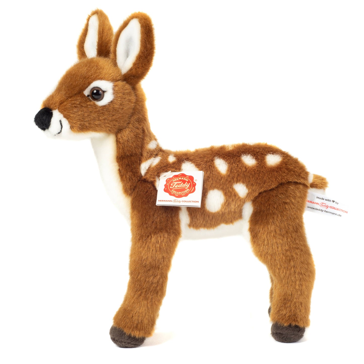 Standing Fawn Plush Toy